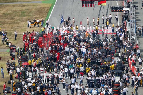 Motorsports: FIA Formula One World Championship 2018, Grand Prix of Germany