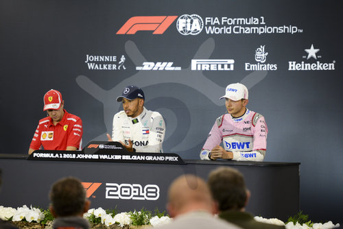 Motorsports: FIA Formula One World Championship 2018, Grand Prix of Belgium