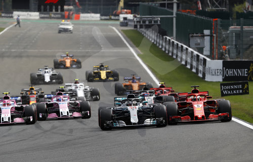 Motorsports: FIA Formula One World Championship 2018, Grand Prix of Belgium