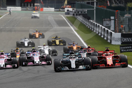 Motorsports: FIA Formula One World Championship 2018, Grand Prix of Belgium