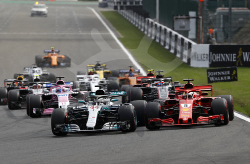 Motorsports: FIA Formula One World Championship 2018, Grand Prix of Belgium