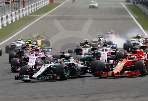 Motorsports: FIA Formula One World Championship 2018, Grand Prix of Belgium