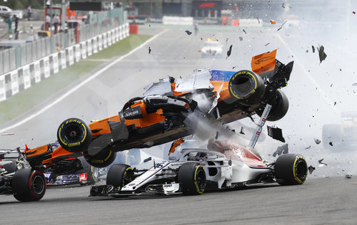 Motorsports: FIA Formula One World Championship 2018, Grand Prix of Belgium