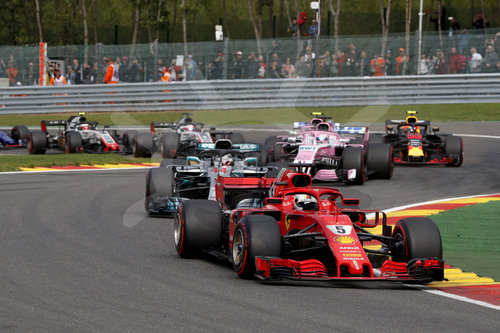 Motorsports: FIA Formula One World Championship 2018, Grand Prix of Belgium