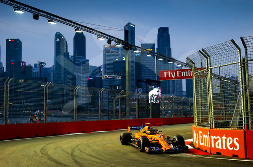 Motorsports: FIA Formula One World Championship 2018, Grand Prix of Singapore