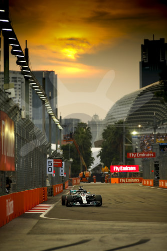 Motorsports: FIA Formula One World Championship 2018, Grand Prix of Singapore