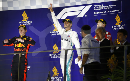 Motorsports: FIA Formula One World Championship 2018, Grand Prix of Singapore