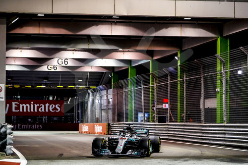 Motorsports: FIA Formula One World Championship 2018, Grand Prix of Singapore