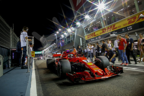 Motorsports: FIA Formula One World Championship 2018, Grand Prix of Singapore