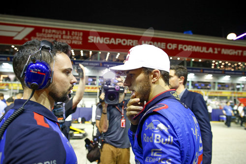 Motorsports: FIA Formula One World Championship 2018, Grand Prix of Singapore