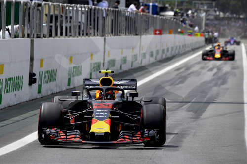 Max Verstappen (NED) Motorsports: FIA Formula One World Championship 2018, Grand Prix of Brazil