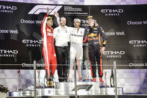 F1 - ABU DHABI GRAND PRIX 2018 Motorsports: FIA Formula One World Championship 2018, Grand Prix of Abu Dhabi