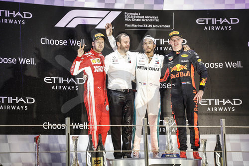 F1 - ABU DHABI GRAND PRIX 2018 Motorsports: FIA Formula One World Championship 2018, Grand Prix of Abu Dhabi