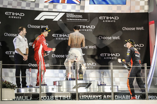 F1 - ABU DHABI GRAND PRIX 2018 Motorsports: FIA Formula One World Championship 2018, Grand Prix of Abu Dhabi