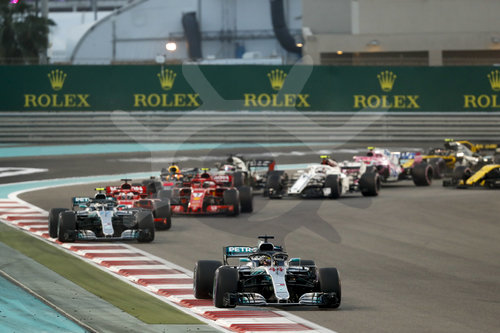 Motorsports: FIA Formula One World Championship 2018, Grand Prix of Abu Dhabi