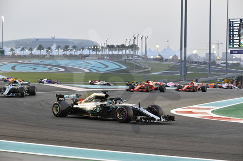Motorsports: FIA Formula One World Championship 2018, Grand Prix of Abu Dhabi