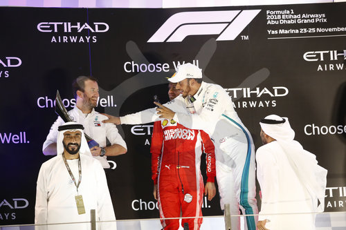 Motorsports: FIA Formula One World Championship 2018, Grand Prix of Abu Dhabi