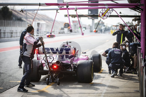 F1 - WINTER TESTS 1 - BARCELONA - 2019 FIA F1 World Championship 2019 Test in Barcelona Spain Motorsports: FIA Formula One World Championship 2019, Test in Barcelona, pre-season F1 testing in Spain 