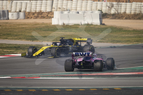 F1 - WINTER TESTS 1 - BARCELONA - 2019 FIA F1 World Championship 2019 Test in Barcelona Spain Motorsports: FIA Formula One World Championship 2019, Test in Barcelona, pre-season F1 testing in Spain 