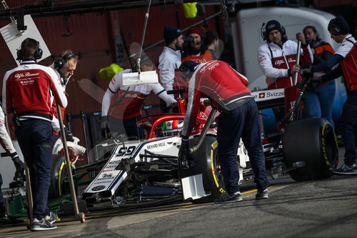 F1 - WINTER TESTS 1 - BARCELONA - 2019 FIA F1 World Championship 2019 Test in Barcelona Spain Motorsports: FIA Formula One World Championship 2019, Test in Barcelona, pre-season F1 testing in Spain 