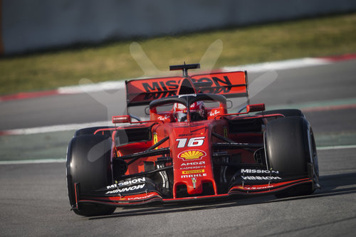 F1 - WINTER TESTS 1 - BARCELONA - 2019 FIA F1 World Championship 2019 Test in Barcelona Spain Motorsports: FIA Formula One World Championship 2019, Test in Barcelona, pre-season F1 testing in Spain 