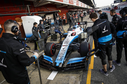 F1 - WINTER TESTS 1 - BARCELONA - 2019 FIA F1 World Championship 2019 Test in Barcelona Spain Motorsports: FIA Formula One World Championship 2019, Test in Barcelona, pre-season F1 testing in Spain 