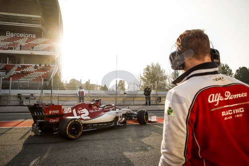 F1 - WINTER TESTS 1 - BARCELONA - 2019 FIA F1 World Championship 2019 Test in Barcelona Spain Motorsports: FIA Formula One World Championship 2019, Test in Barcelona, pre-season F1 testing in Spain 