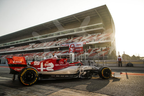 F1 - WINTER TESTS 1 - BARCELONA - 2019 FIA F1 World Championship 2019 Test in Barcelona Spain Motorsports: FIA Formula One World Championship 2019, Test in Barcelona, pre-season F1 testing in Spain 