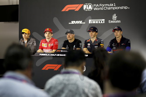 Motorsports: FIA Formula One World Championship 2019, Grand Prix of Bahrain