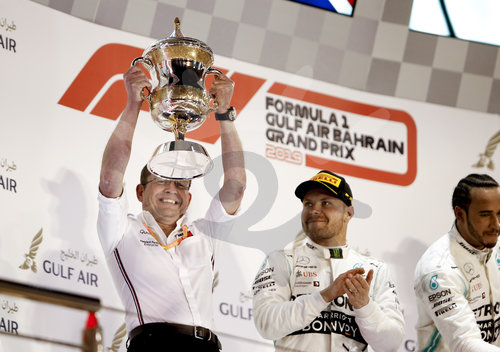 Motorsports: FIA Formula One World Championship 2019, Grand Prix of Bahrain