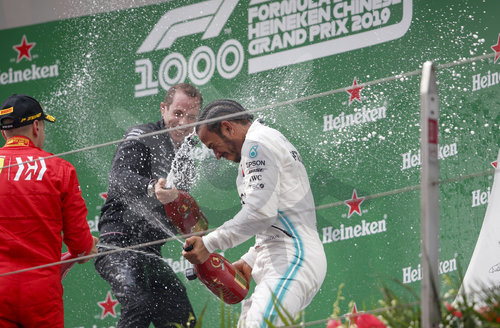 Motorsports: FIA Formula One World Championship 2019, Grand Prix of China