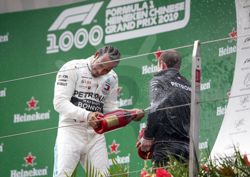 Motorsports: FIA Formula One World Championship 2019, Grand Prix of China