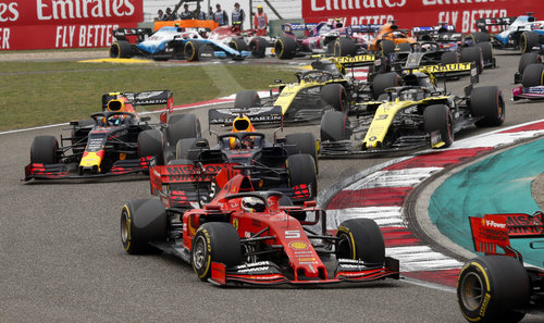 Motorsports: FIA Formula One World Championship 2019, Grand Prix of China