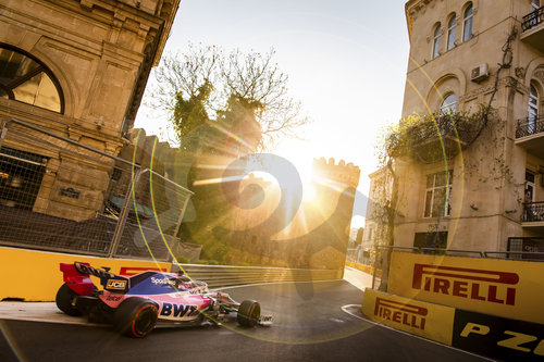 Motorsports: FIA Formula One World Championship 2019, Grand Prix of Azerbaijan