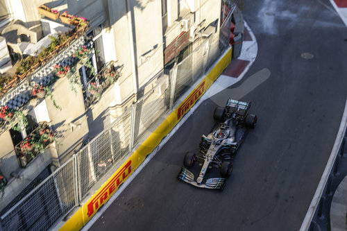 Motorsports: FIA Formula One World Championship 2019, Grand Prix of Azerbaijan