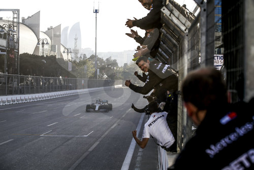 Motorsports: FIA Formula One World Championship 2019, Grand Prix of Azerbaijan