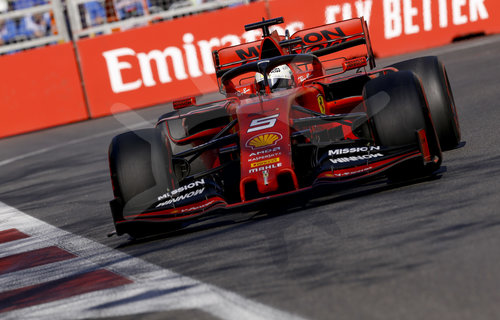 Motorsports: FIA Formula One World Championship 2019, Grand Prix of Azerbaijan
