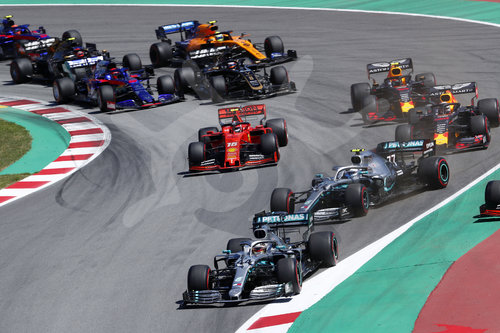 Motorsports: FIA Formula One World Championship 2019, Grand Prix of Spain