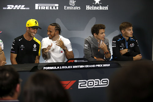 Motorsports: FIA Formula One World Championship 2019, Grand Prix of Great Britain