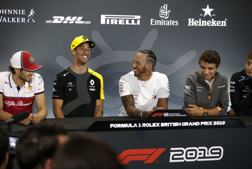 Motorsports: FIA Formula One World Championship 2019, Grand Prix of Great Britain