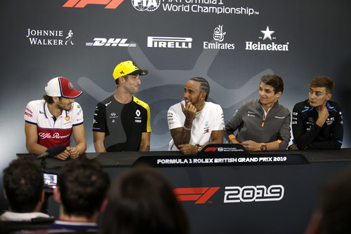 Motorsports: FIA Formula One World Championship 2019, Grand Prix of Great Britain