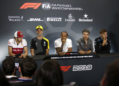 Motorsports: FIA Formula One World Championship 2019, Grand Prix of Great Britain