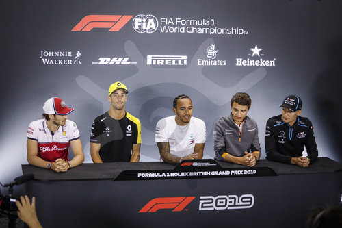 Motorsports: FIA Formula One World Championship 2019, Grand Prix of Great Britain