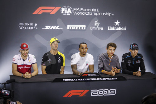 Motorsports: FIA Formula One World Championship 2019, Grand Prix of Great Britain