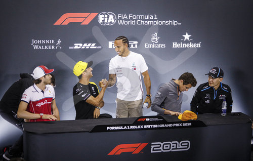 Motorsports: FIA Formula One World Championship 2019, Grand Prix of Great Britain