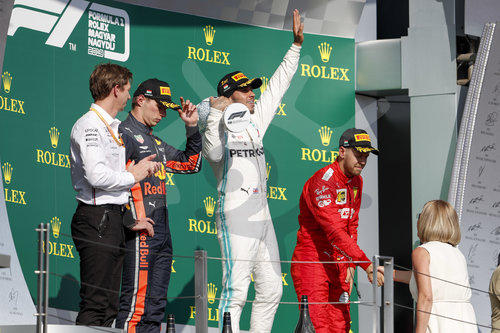 Motorsports: FIA Formula One World Championship 2019, Grand Prix of Hungary