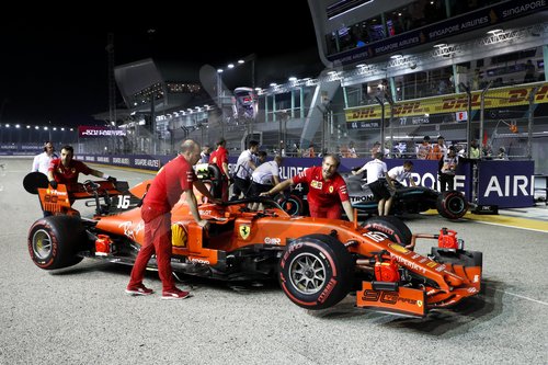 Motorsports: FIA Formula One World Championship 2019, Grand Prix of Singapore