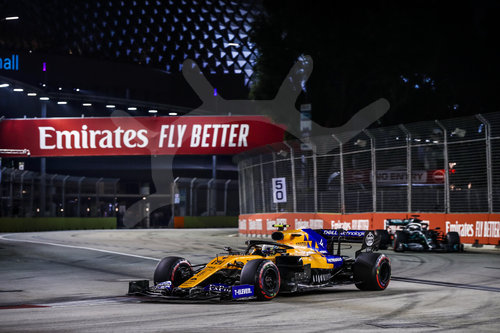 Motorsports: FIA Formula One World Championship 2019, Grand Prix of Singapore