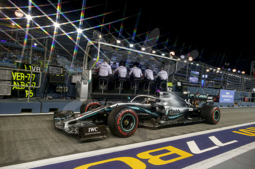 Motorsports: FIA Formula One World Championship 2019, Grand Prix of Singapore