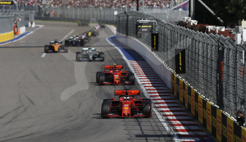 Motorsports: FIA Formula One World Championship 2019, Grand Prix of Russia